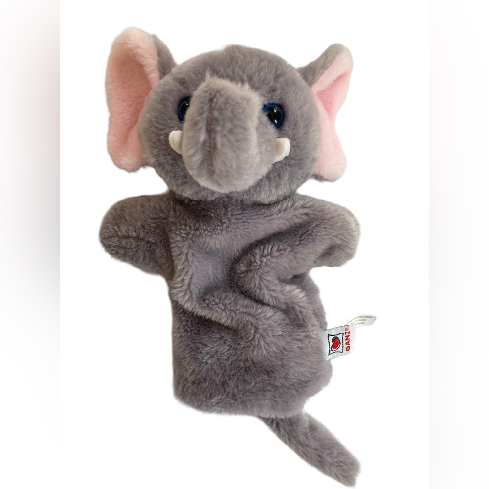 Ganz Playtime Puppet Elephant H13969 Plush Pretend Play Preschool